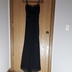 Long black dress